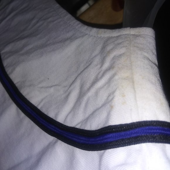 Vintage PEPSI GENERATION NEXT 90's White and Blue Baseball Jersey Size S/M TAG - Picture 9 of 11